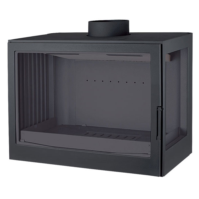 Топка Liseo Castiron LCI 007 GFR Flat top (стекло справа)