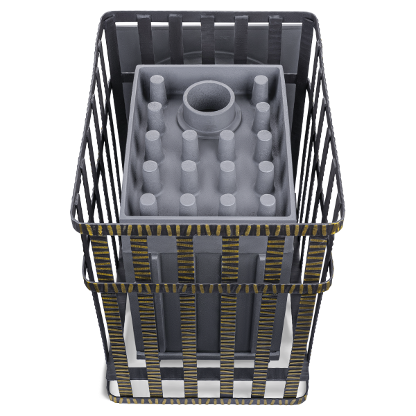Печь чугунная Gefest Гроза 24ПС